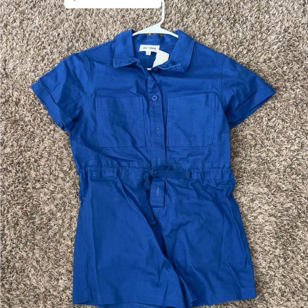 Blue Romper